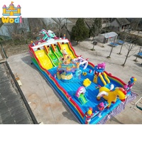 Parc de jeux gonflables sur le thème de la jungle, en PVC imperméable, pour usage commercial