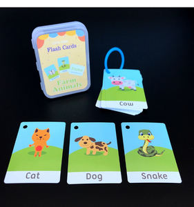 <span class=keywords><strong>Jeu</strong></span> <span class=keywords><strong>de</strong></span> cartes mémoire, cartes flash sur les fruits, les parties du corps, l'humeur et la cognition - Product Image 1