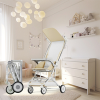 Poussette Compacte Légère en Nylon SHUANGXING SX-KBM7, Système de Voyage Pliable, Capacité de Charge 20KG pour 0-3 Ans, Vente en Gros