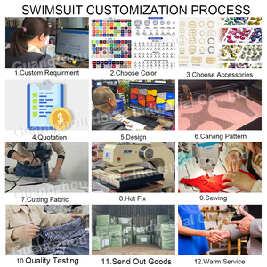 B012 mù<span class=keywords><strong>a</strong></span> hè lấp lánh Rhinestone đồ bơi đồ bơi phụ nữ một mảnh đàn hồi tinh thể kim cương Bikini - Product Image 6