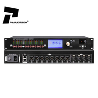Processeur audio professionnel DAP48 Système de son de musique numérique 4 en 8 sorties avec construction en métal