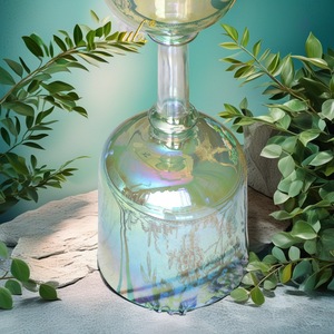6-7 Zoll Regenbogen-Aura Heiliger Gral Kristall-Klangschale mit Doppelkopf-Quarz-Schallkammer und Handgriff-Design für Chakra-Heilung und Klangbad - Product Image 4