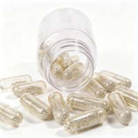 Technologie de perles capillaires avancée, perles de soutien capillaire en capsule liquide OEM/ODM 00 #   Solutions d'Étiquetage Propre Sans TiO2