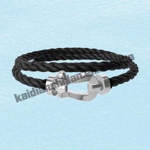 Pulsera de Cadena Doble con Diseño de Herradura Clásica de Alta Calidad 2025, Joyería de Lujo para Mujer, Regalo - Product Image 2