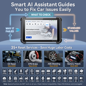 MUCAR 892BT AI Prower Scanner automobile professionnel CANFD DOIP Codage bidirectionnel <span class=keywords><strong>de</strong></span> l'ECU Outils <span class=keywords><strong>de</strong></span> diagnostic automobile complets - Product Image 4