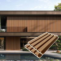 Panel de Pared Exterior ASA de Nuevo Diseño 2026, Revestimiento Exterior Resistente a los Rayones y a la Intemperie, Textura 3D, WPC PVC