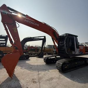 Excavadora Usada Hitachi ZX200, Original de Japón, de Segunda Mano, 20 Toneladas, Hidráulica, Isuzu, en Buen Estado de Funcionamiento, Video Probado - Product Image 2
