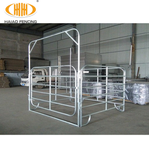 High Quality Galvanized <strong>Used</strong> Metal Tube Livestock Paddock Horse Corral Fence <strong>Panels</strong> - Product Image 4