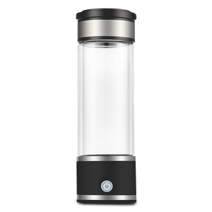 Generador de botella de agua de hidrógeno portátil Máquina ionizadora de agua de hidrógeno Botella de vidrio de agua rica en hidrógeno recargable - Product Image 1