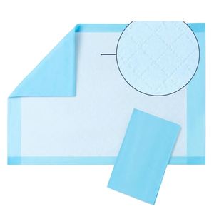 Tapis d'entraînement jetable épaissi inodore pour chien, en plastique 5 couches, tapis d'apprentissage anti-fuite pour chat, en tissu non tissé PE, pour excréments d'animaux - Product Image 1