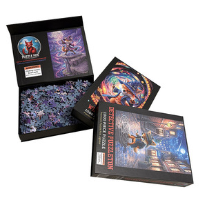Puzzle de haute qualité de 1000 pièces sur planche bleue - Product Image 3