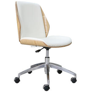 Chaise de bureau exécutive en cuir réglable à prix réduit, vente directe du fabricant, chaises de bureau pour le bureau - Product Image 5