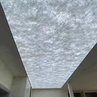 Rouleau de papier synthétique résistant aux déchirures Unisign 65 g/m² 1,6 m de large, papier synthétique HDPE imprimable UV pour boîte à lumière