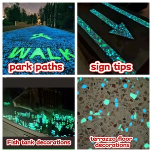 Pierre concassée fluorescente décorative, luminescente, écologique, durable, à longue durée de brillance <span class=keywords><strong>dans</strong></span> le noir - Product Image 5