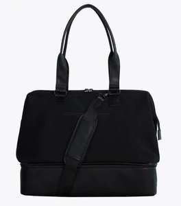 <span class=keywords><strong>Bolsa</strong></span> de lona plegable para deportes, para gimnasio, grande, de viaje, para pasar la noche, para fin de semana, de cuero, táctica, para <span class=keywords><strong>hombre</strong></span>, con compartimento para zapatos - Product Image 6