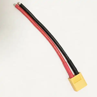XT90 Xt90u XT60 Xt60u XT30 Xt30u mâle femelle connecteur 8/10/12/14/16AWG 200-400mm câble en Silicone pour connecteurs électriques