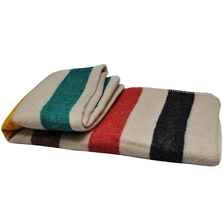 BLUE PHOENIX mexican wool blankets 100 wool multicolor horizontal