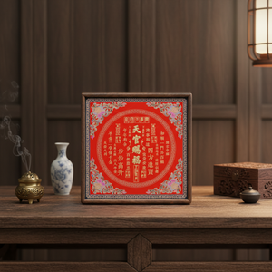 เครื่องประดับทองเหลืองแกะสลักด้วยมือ รูปเทพเทียนกวน เสริมฮวงจุ้ย ป้องกันภัย บูชาเสริมสิริมงคล ตกแต่งบ้าน เปิดรับทรัพย์ - Product Image 2