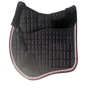 Servicio OEM, Almohadilla de Montura de Caballo Personalizada de Color Sólido, Forma Europea, Piel de Oveja, Material de Algodón para Salto, Alta Calidad, Duradera y Cómoda - Product Image 4