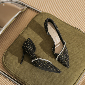 Zapatos Formales de Tacón Alto para Mujer, Elegantes y Sensuales, para Invierno y Verano, Antideslizantes, con Tacón de Aguja, para Fiestas a la Moda - Product Image 1