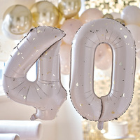 Ballons numérotés en Mylar 18/21/30/40/50/60 avec paillettes dorées, guirlande de ballons Joyeux Anniversaire pour la décoration de fête