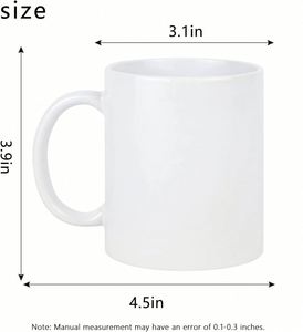 Tazas de Cerámica Personalizadas con Logotipo de 11 oz y 15 oz, Regalos, Obsequios Promocionales, Taza de Café de Cerámica Impresa, Fabricante de Tazas de Cerámica Personalizadas - Product Image 2