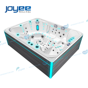 Jacuzzi JOYEE para 8 a 9 Personas, <span class=keywords><strong>Spa</strong></span> Independiente, Bañera de Hidromasaje Exterior con Función de Jacuzzi, <span class=keywords><strong>Spa</strong></span> de Gran Tamaño - Product Image 6