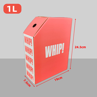 JIJID Boîte BIB personnalisée 1L avec bec verseur, solutions d'emballage liquide écologiques, sac dans boîte pour boissons, lait, café