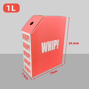 JIJID - Caja BIB Personalizada de 1 Litro con Boquilla, Soluciones Ecológicas de Envasado de Líquidos en Bolsa, para Bebidas, Leche, Café - Product Image 4