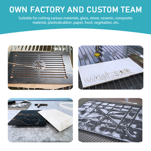 3020 AV cinq axes carreaux de céramique marbre CNC Machine de découpe à Jet d'eau haute pression pierre Jet d'eau Cutter - Product Image 4