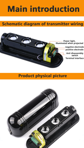 Ngoài trời Wifi kiểm soát trường nhà kho biệt thự chu vi bảo vệ màu đỏ hồng ngoại chùm An ninh báo động chống trộm hàng rào vô hình - Product Image 6