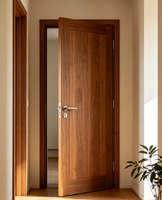 Porte intérieure en bois Prima Modern, options de couleur personnalisées, résistante à l'eau, garantie 5 ans - Design de surface lisse pour chambre à coucher, hôtel