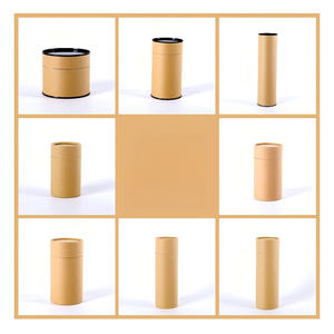 Tube cylindrique biodégradable pour déodorant en stick – Emballage cosmétique - Product Image 2