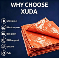 Bâche extérieure Xuda enduite de PE, imperméable, coupe-vent et résistante aux UV, 50-280 g/m², fabriquée au Shandong