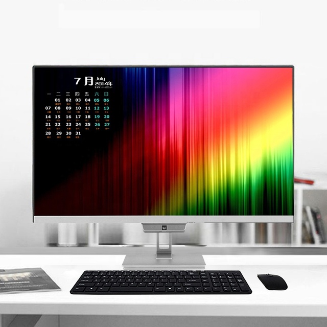 Brand New Original I9 All-in-one Pc Mouse and Gamer Keyboard Wireless Pc Mini Complet Desk Monitor Casing Desktop Computer