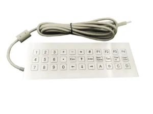 غطاء لوحة مفاتيح معتمدة Ip65 من ATM Pinpad تكييف لوحة مفاتيح كشك المحيط الصعبة