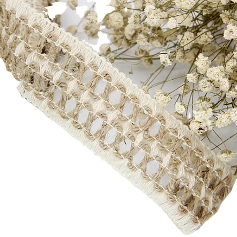 Coton et chanvre corde de ruban de Fête Bricolage Bijoux de mariage décoration Photo mur chapeau vêtements décoration d'emballage cadeau