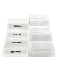 Etiqueta RFID de Calidad para Vehículos, Anti-Falsificación, a Prueba de Manipulaciones, UHF para Parabrisas, con Chip Alien H9/MONZA R6P, Alcance de 2-8 Metros