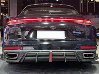 Kit de lèvre de pare-chocs arrière pour Porsche Panamera 971 971.2, style AE modifié, diffuseur arrière en fibre de carbone, kit carrosserie