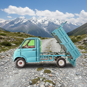 4-Wheel <strong>Electric</strong> <strong>Cargo</strong> <strong>Truck</strong> with Hydraulic Tipping Bed Compact Light-Duty Delivery Vehicle for Urban Logistics - Product Image 3