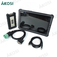 Adaptador de Diagnóstico V5.3 Electronic Data Link EDL V3, Herramienta de Diagnóstico para Construcción y Agricultura + Tableta Getac F110