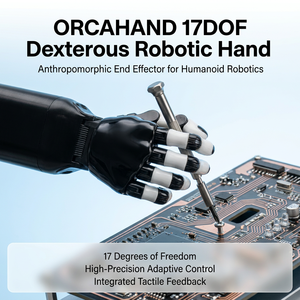 ORCAHAND 17DOF ชุดมือหุ่นยนต์ที่มีความคล่องแคล่ว  แบบมีรูปร่างคล้ายมนุษย์ สำหรับหุ่นยนต์ฮิวแมนนอยด์ - Product Image 2