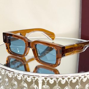 Kính mát vuông thời trang cao cấp, thiết kế riêng, logo <span class=keywords><strong>3D</strong></span> tùy chỉnh, kiểu dáng cổ điển, gọng dày, kính phân cực acetate dành cho nữ và nam - Product Image 4