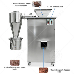 Macchina Decorticatrice e Sgusciatrice per Nibs di Cacao ORME, Sgusciatrice e Vagliatrice per Chicchi di Cacao - Product Image 3