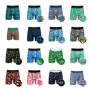 CELINNE Breathable Men's Underpant <b>Boxers</b> Shorts Elastic Waistband Underwear Modal Comfort Men <b>Boxer</b> Briefs with Ball Pouch - Product Image 4