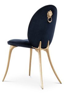 Diseño contemporáneo nuevo moderno negro terciopelo oro Metal brazo silla para el hogar Oficina sala de estar acento comedor uso para el hogar Hotel - Product Image 6