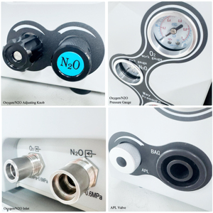 Ventilateur d'anesthésie vétérinaire portable haute définition pour utilisation d'instruments chirurgicaux en vente - Product Image 5