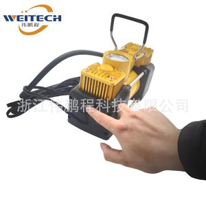 เครื่องสูบลมยางแบบสองกระบอกสูบ Weitech 12V 150Psi แบบพกพา ทำจากโลหะ พร้อมเกจวัดแรงดัน - Product Image 4