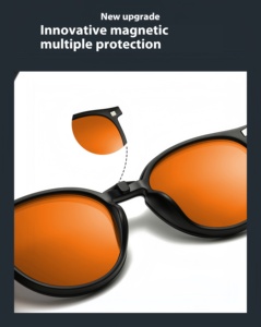 74-98% mới từ Clip năm đa chức năng phân cực kính mát máy tính Đọc Sách Chống ánh sáng màu xanh lọc chặn Kính - Product Image 4