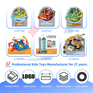 Chengji Console de <span class=keywords><strong>jeu</strong></span> d'aventure jouets éducatifs jeux de société en plastique bébé éducatif enfants autre jouet voie ferrée voiture - Product Image 4